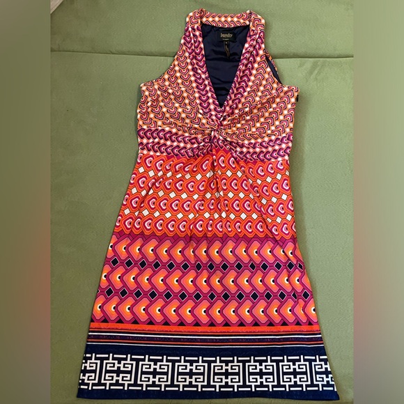 Laundry by Shelli Segal 🧡 Tank Dress Sz 6 - Picture 2 of 5